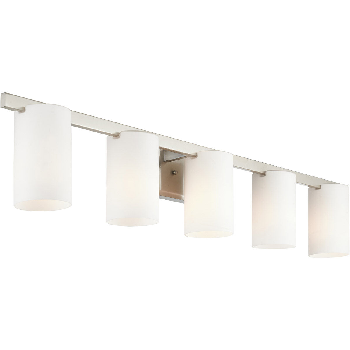 Astoria 5 Light 44 inch Brushed Nickel Bath Vanity Wall Light