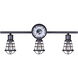 Madison 3 Light Graphite Track Ceiling Light