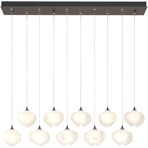 Ume 10 Light 44.7 inch Ink Pendant Ceiling Light in Frosted