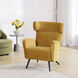 Cameron Butterscotch and Black Accent Chair
