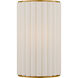 Ian K. Fowler Palati 1 Light 8.5 inch Hand-Rubbed Antique Brass Sconce Wall Light, Small
