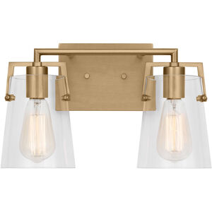 Drew & Jonathan Crofton 2 Light 14.63 inch Bathroom Vanity Light