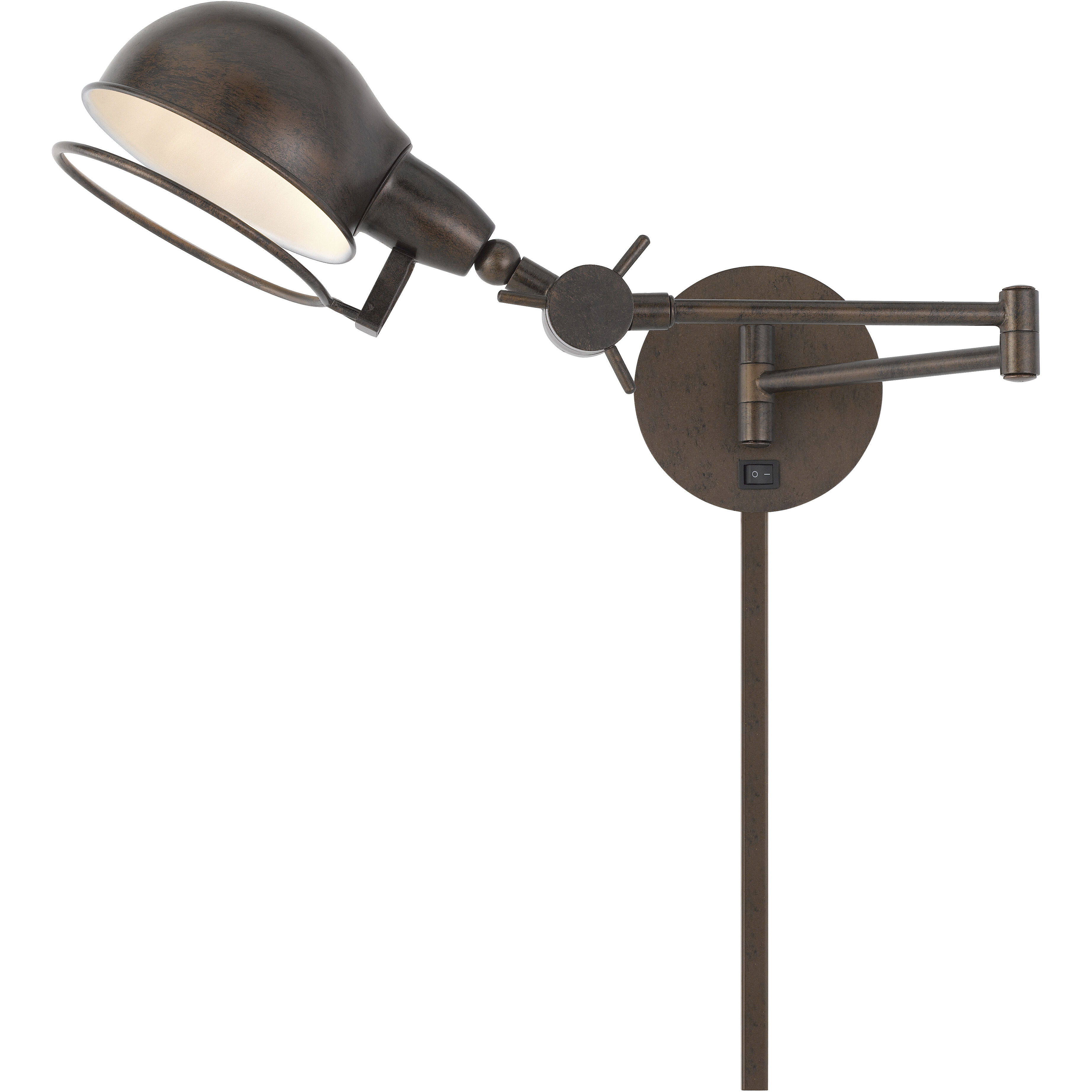 Linthal 1 Light 6 inch Rust Wall Lamp Wall Light