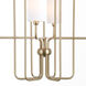 Charlotte 12 Light 37 inch Aged Brass Chandelier Ceiling Light