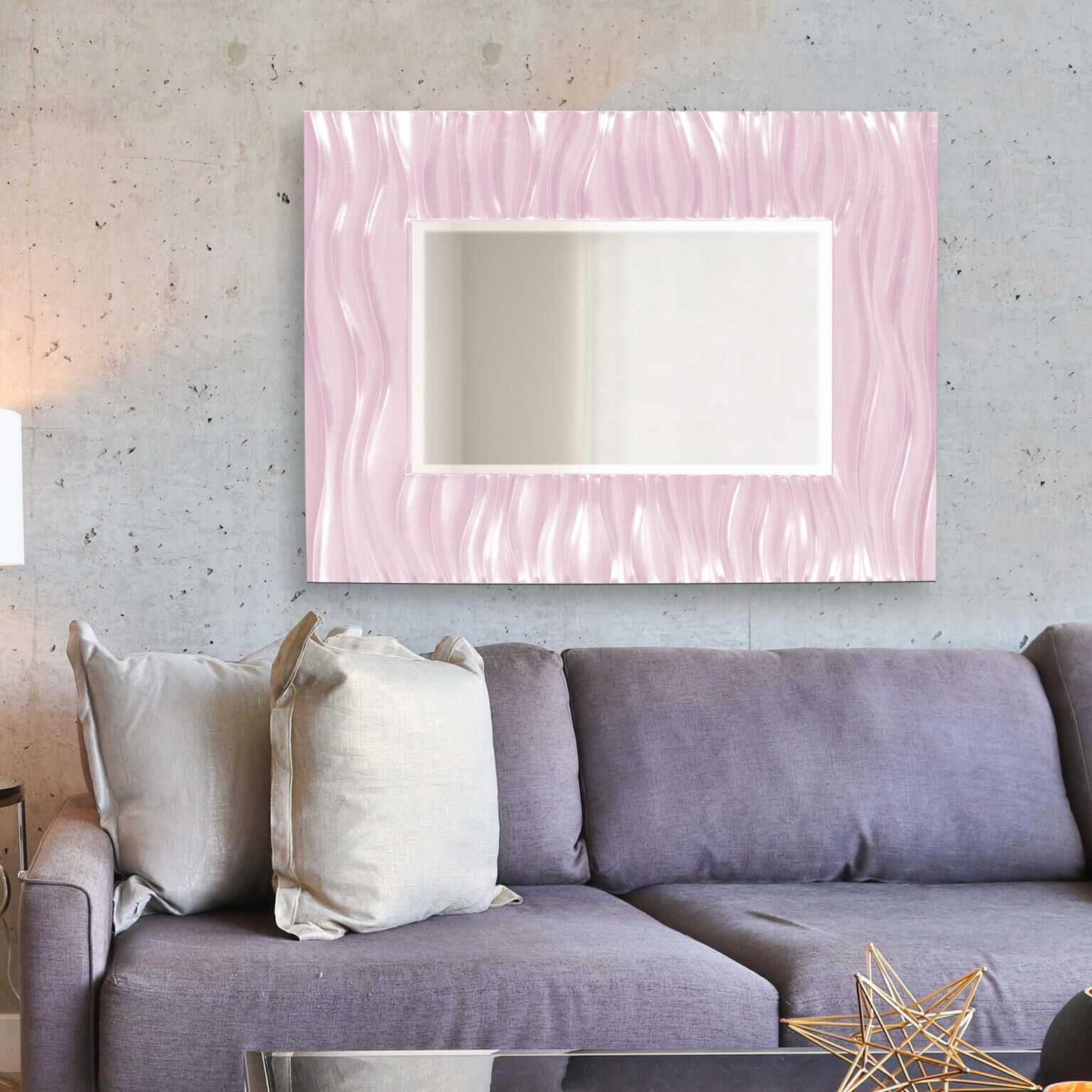 Zenith 39 X 31 inch Lilac Mirror