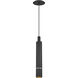 Mick De Giulio Sottile LED Nightshade Black Pendant Ceiling Light, Integrated LED