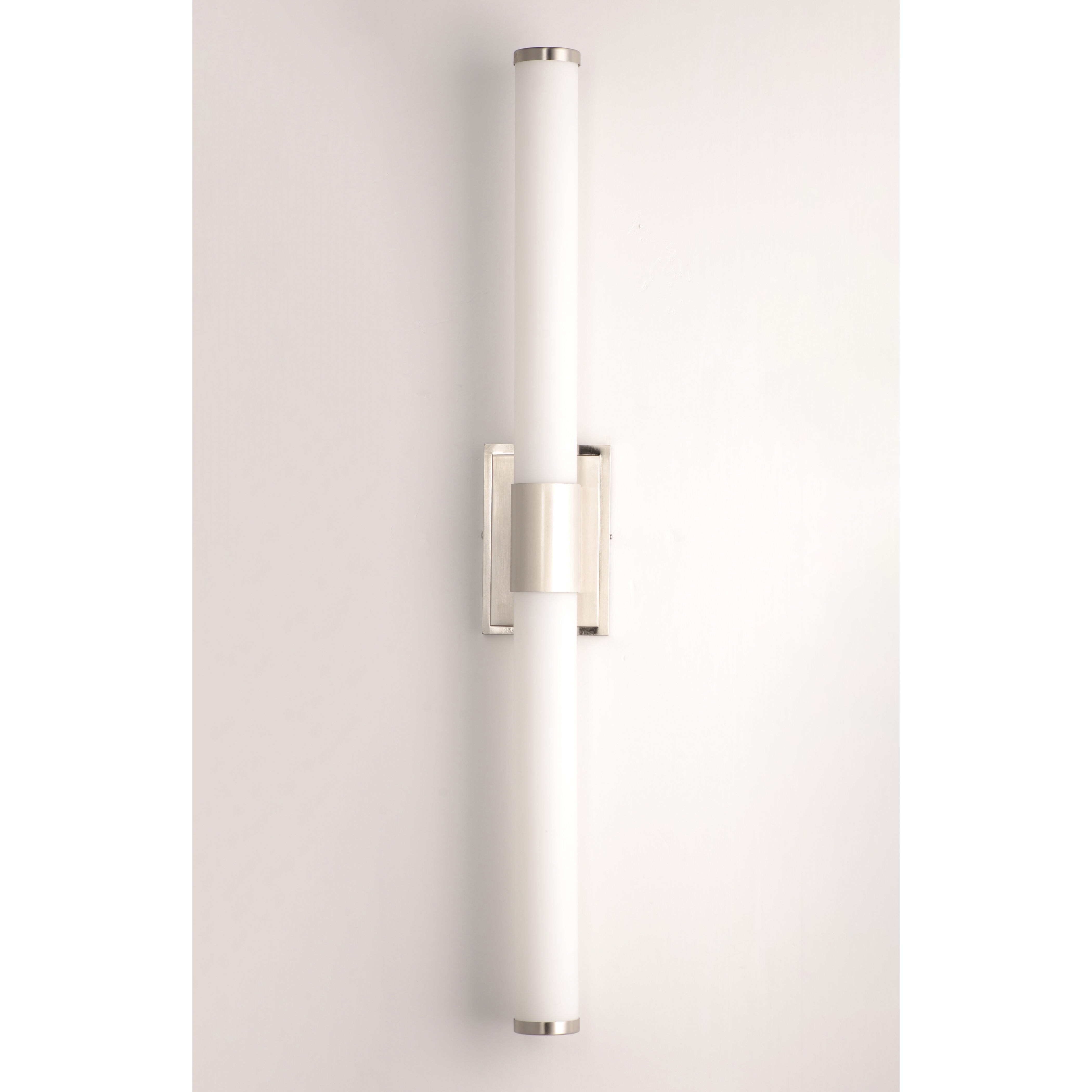 Optic LED 36 inch Satin Nickel Bath Vanity Wall Light