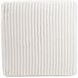 Shar Pei Universal 18 inch White Ottoman
