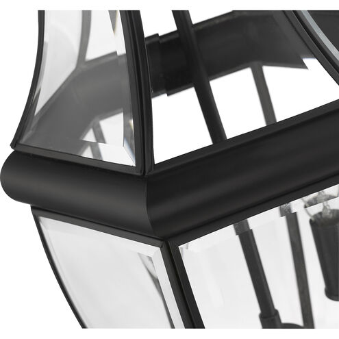 Westover 2 Light 20.25 inch Black Outdoor Pier Mounted Fixture