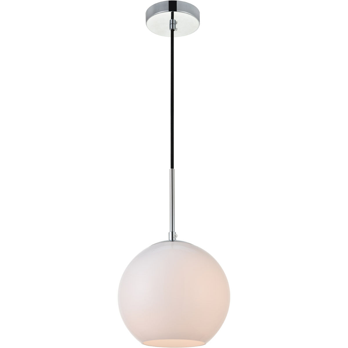 Baxter 1 Light 8 inch Chrome Pendant Ceiling Light