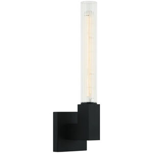 Odelle 2 Light 4.38 inch Matte Black Wall Sconce Wall Light