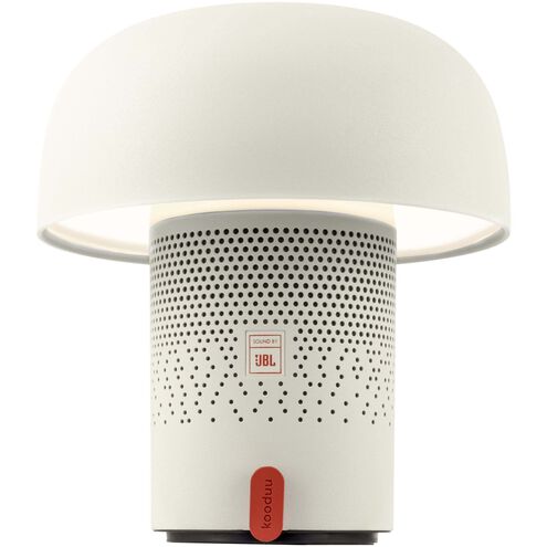 Sensa Play 8.5 X 7.5 inch White Portable Speaker Lamp, Kooduu