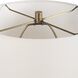 Abyss 22.5 inch 150.00 watt Light Blue and Midnight Blue with Brass Table Lamp Portable Light