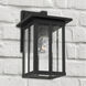 Barrett 1 Light 12 inch Black Outdoor Wall Lantern
