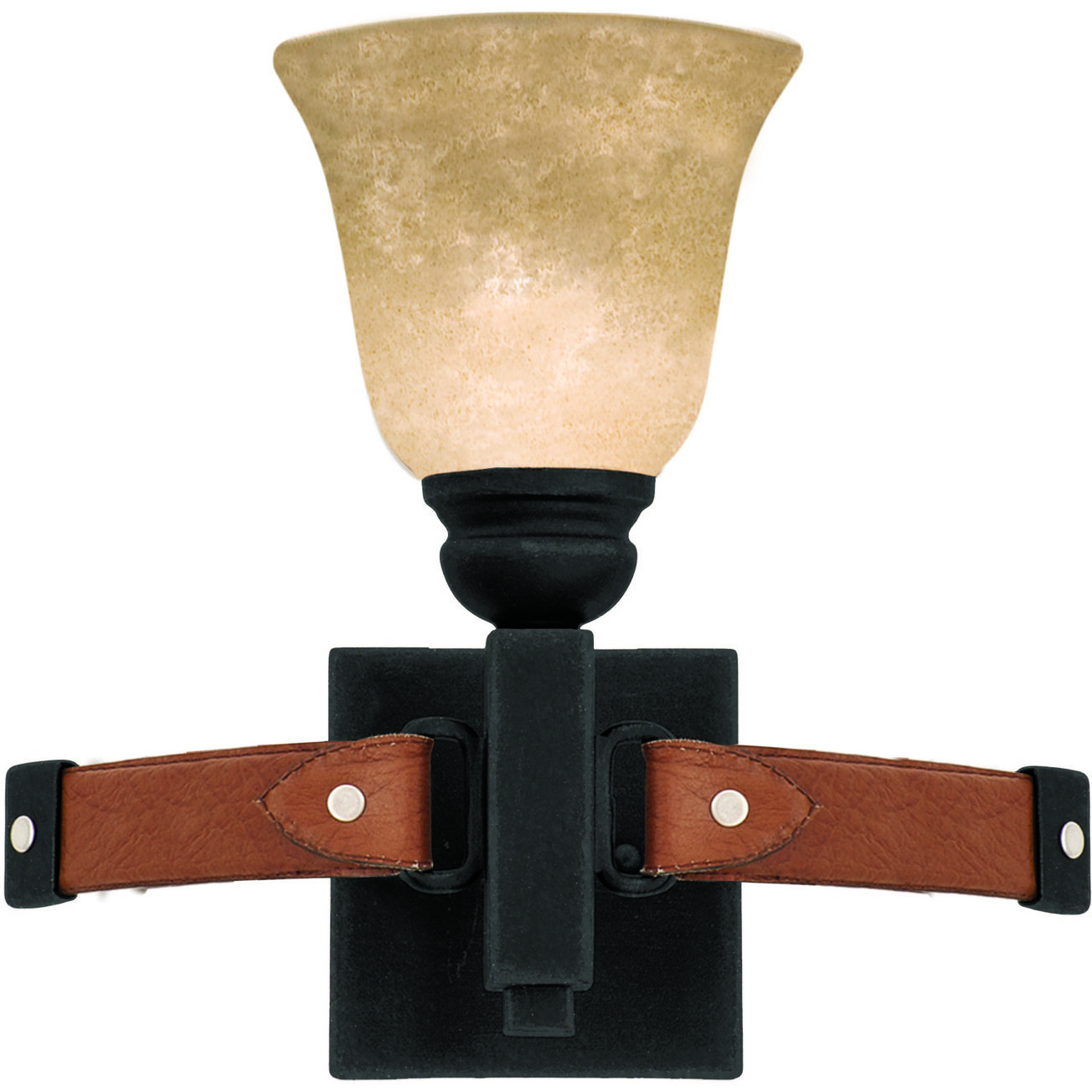 Rodeo Drive 1 Light 13 inch Black Bath Light Wall Light