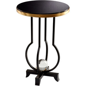 Jacques 17 inch Old World And Gold Table