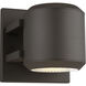 Sean Lavin Aspenti Outdoor Wall Light in Bronze, LED 90 CRI 3000K 277V