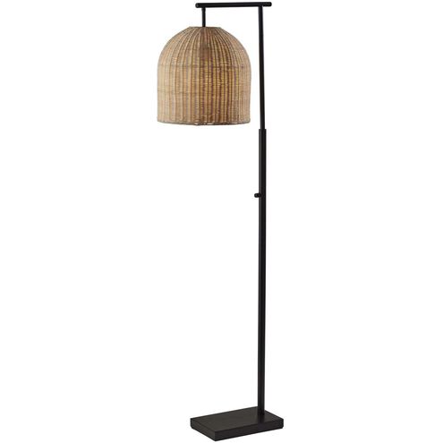 Bahama 58 inch 100.00 watt Dark Bronze Floor Lamp Portable Light