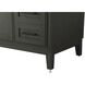 Virginia 54 X 35 inch Mocha Brown Bathroom Vanity Cabinet