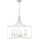 AH by Alexa Hampton Bantry House 6 Light 22 inch Gloss Cream Lantern Pendant Ceiling Light