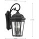 Verdae 3 Light 22 inch Textured Black Outdoor Wall Lantern, Large, Design Series