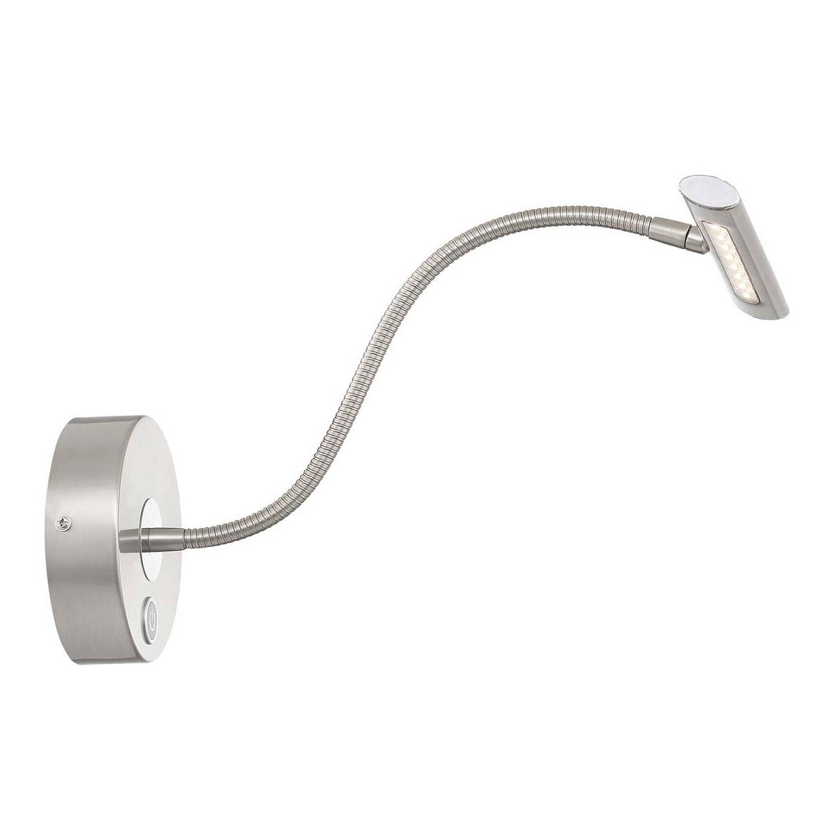 Curtis 4.5 watt 7 inch Nickel-Matte Picture Light Wall Light