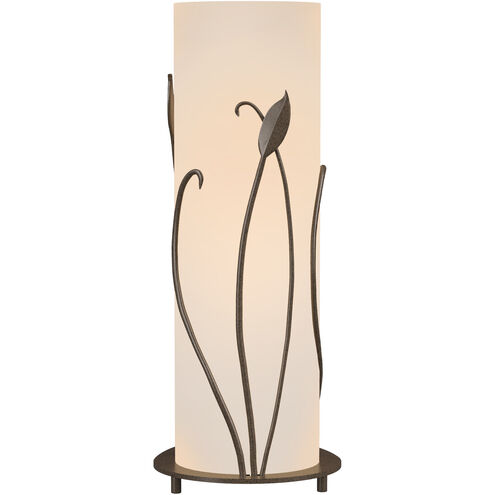 Forged Leaves 18 inch 150 watt Bronze Table Lamp Portable Light