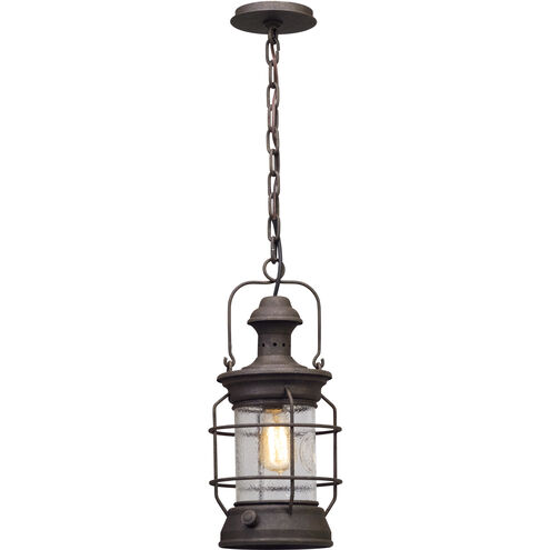 Atkins 1 Light 8 inch Heritage Bronze Outdoor Pendant