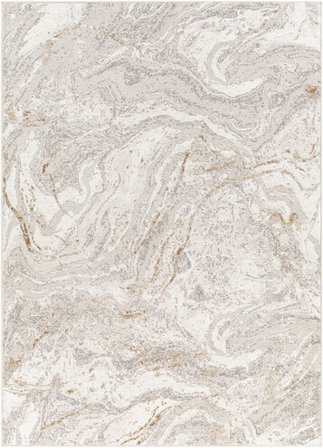 Allegro 108 X 79 inch Light Grey Rug, Rectangle