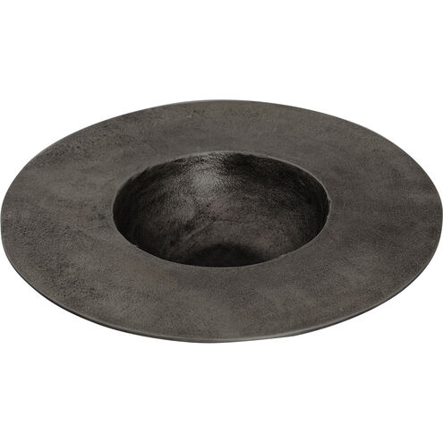 Barish 16 X 16 inch Black Decorative Plate