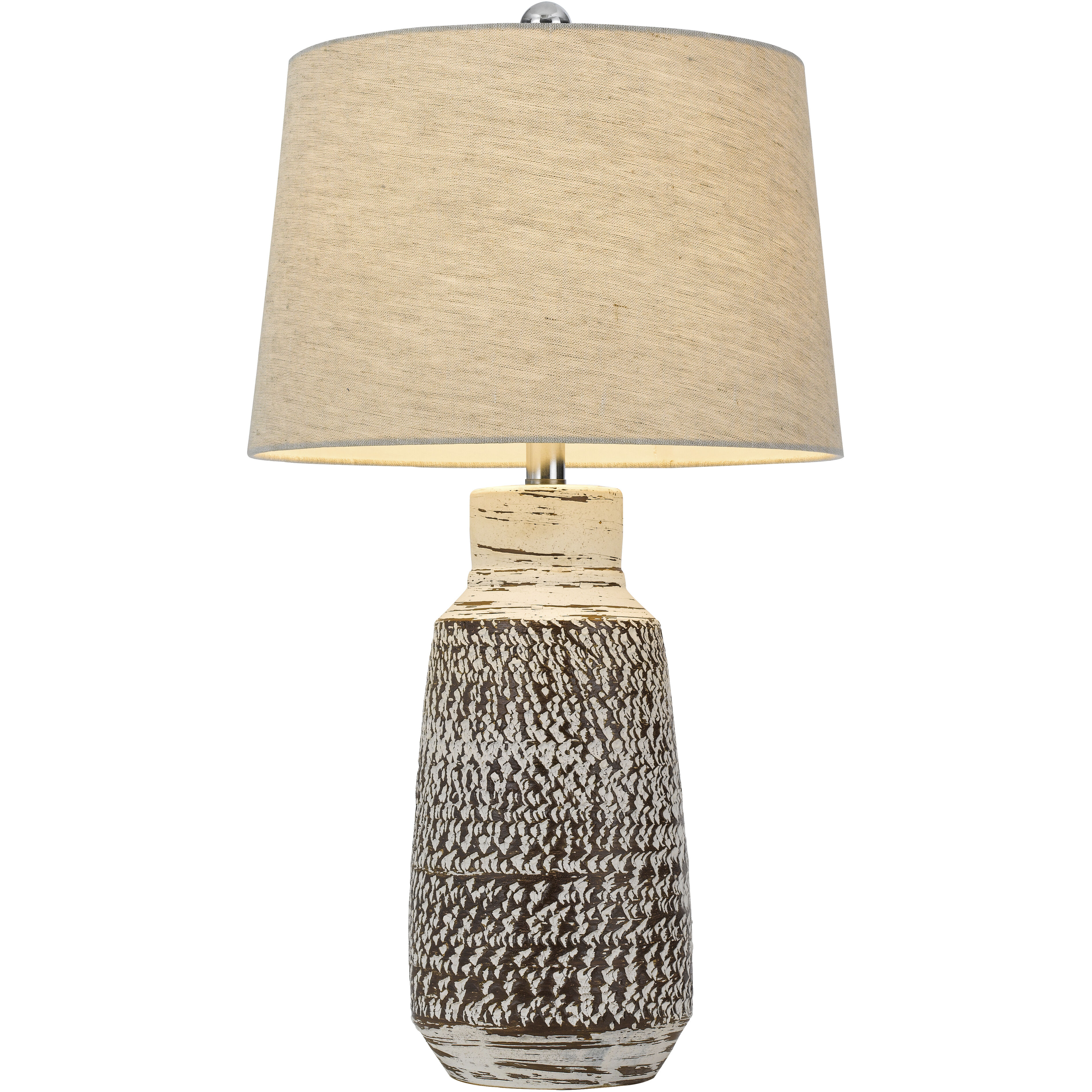 Scottsboro 27 inch 150.00 watt Terra Cotta Lamp Set Portable Light