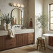 Cosmos 3 Light 28 inch Matte Black Bath Vanity Light Wall Light, Smithsonian Collaboration