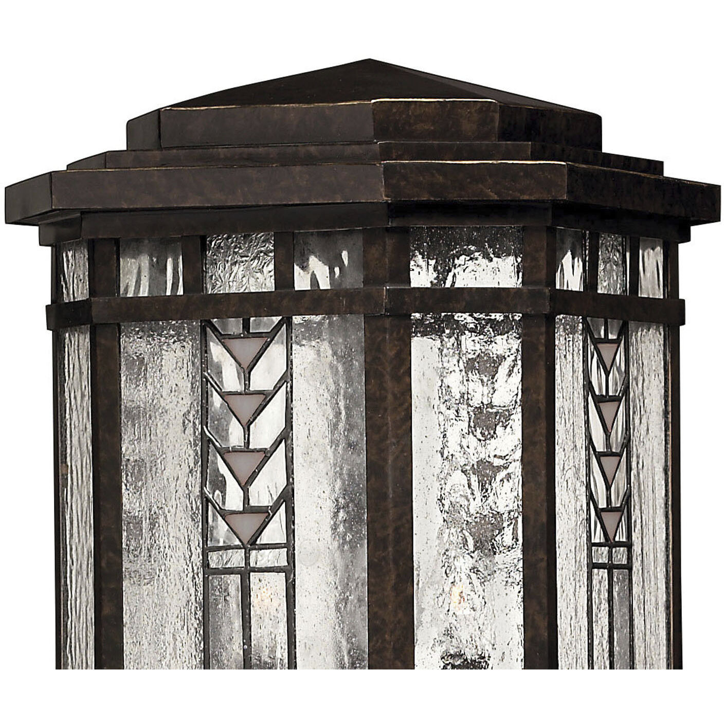 Tahoe 4 Light 22.25 inch Regency Bronze Outdoor Post Mount Lantern