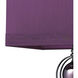Alva 27 inch 60.00 watt Purple Table Lamp Portable Light in Incandescent