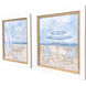 Beaching It Blue and Beige Framed Art, Propac