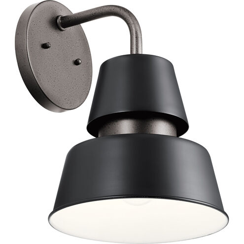 Lozano 1 Light 13 inch Black Outdoor Wall, Large