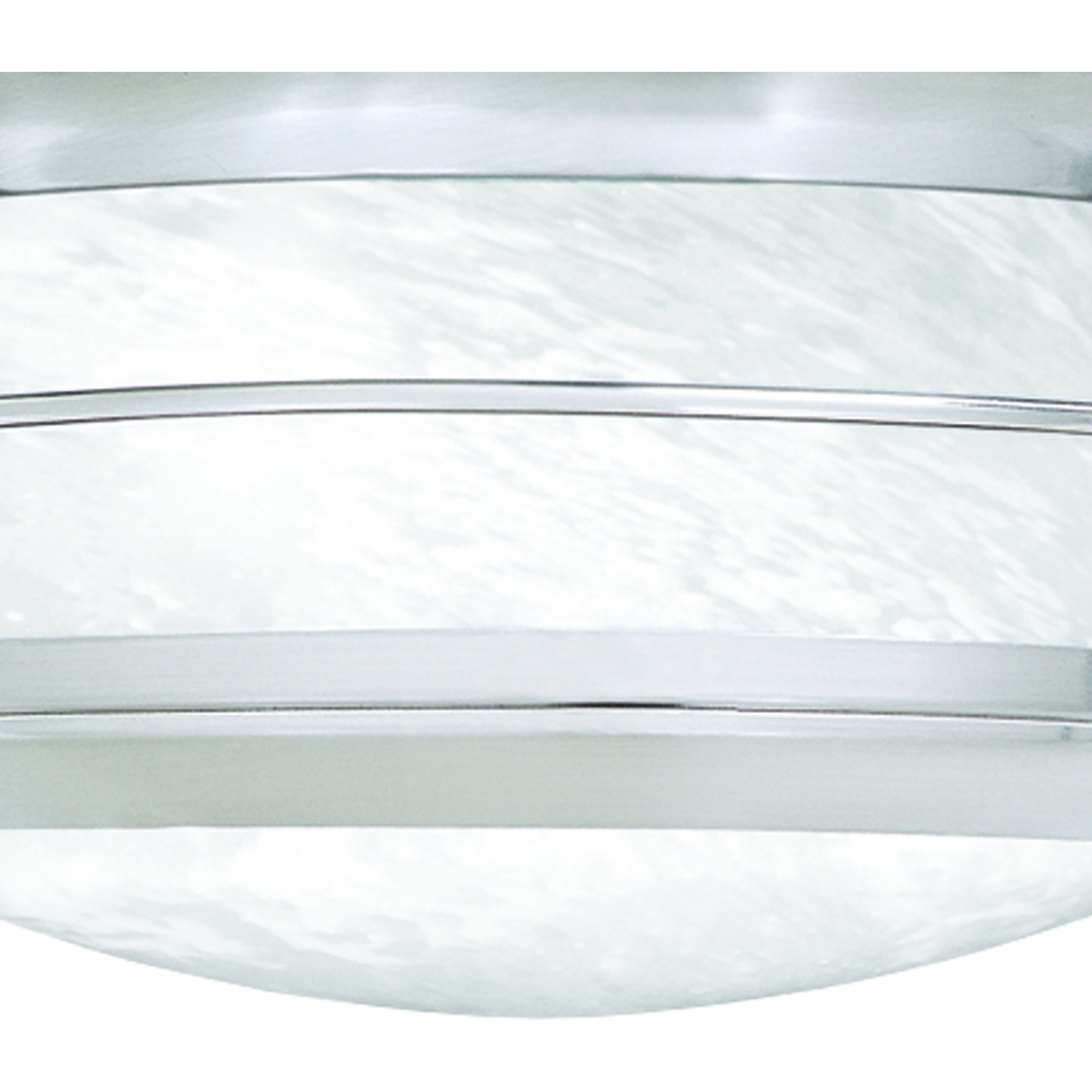 Verglas 2 Light 11.25 inch Brushed Nickel Outdoor Flush Mount