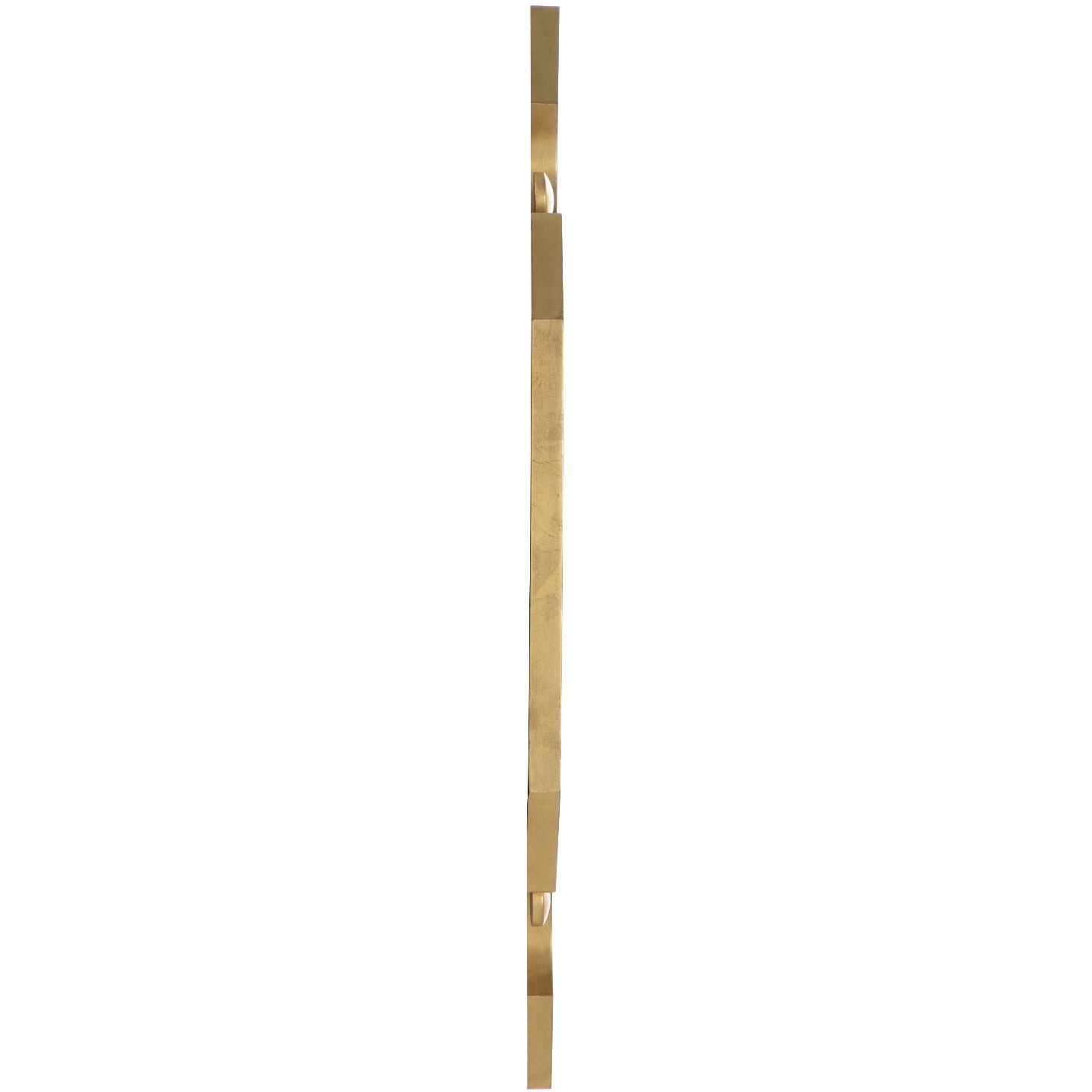 Monet 34 X 34 inch Antique Brass / Clear Mirror Mirror