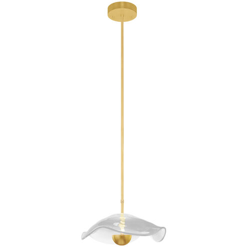 Embark 1 Light 12 inch Gold Pendant Ceiling Light