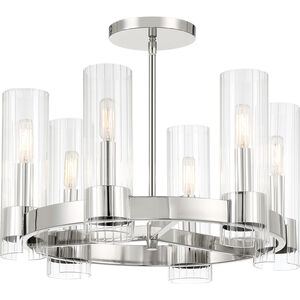 Vernon Place 6 Light 20.38 inch Semi-Flush Mount