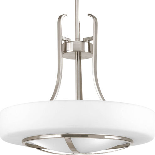 Torque 3 Light 18 inch Brushed Nickel Pendant Ceiling Light