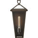 Estate Series Alford Place 1 Light 18 inch Oil Rubbed Bronze Outdoor Wall Mount Lantern