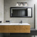Willow Creek 3 Light 25 inch Matte Black Bath Bar Wall Light