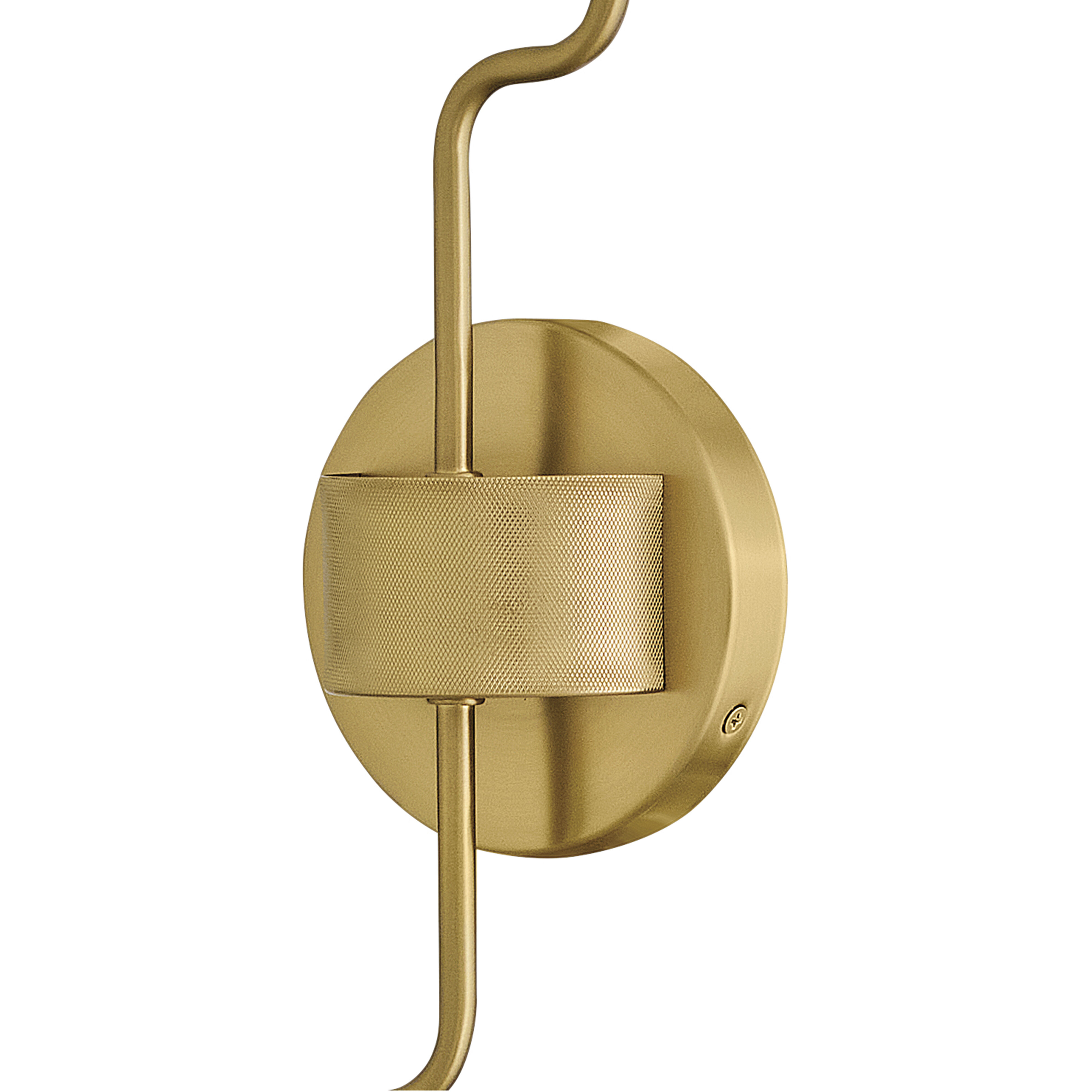 Austen 2 Light 5.25 inch Lacquered Brass Sconce Wall Light