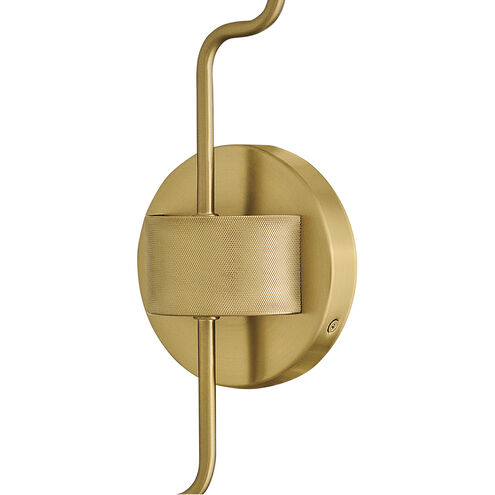 Austen 2 Light 5.25 inch Lacquered Brass Sconce Wall Light