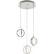 Lock 3 Light 23.37 inch Pendant