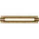 Avroko Capa LED 24 inch Hand Rubbed Antique Brass Vanity Light Wall Light