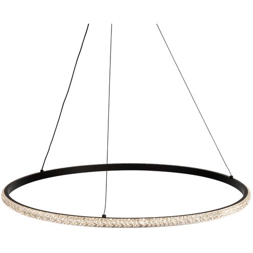 Nova LED 23.6 inch Black Pendant Ceiling Light