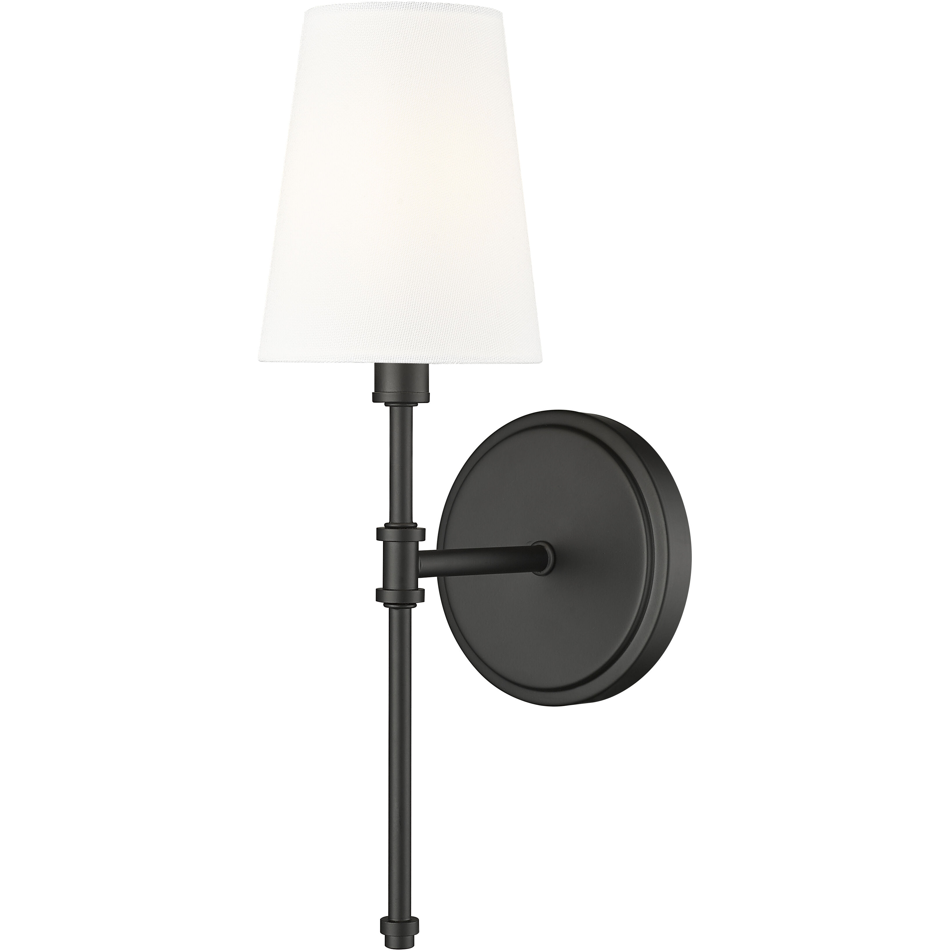Adorra Wall Sconce Wall Light in Matte Black