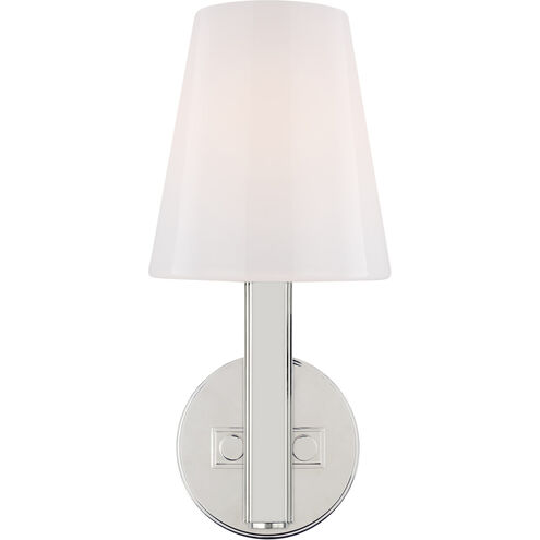 TOB by Thomas O'Brien Logan 1 Light 5 inch Polished Nickel Wall Sconce Wall Light